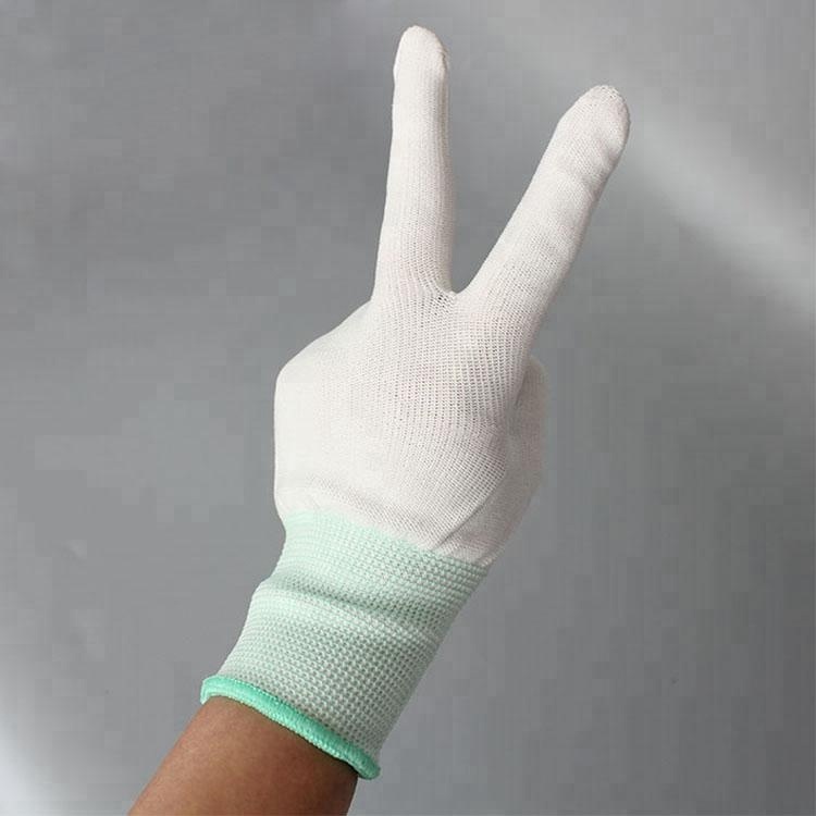 2019 Hot Sale Fit Antistatic Pu Palm Coated Glove