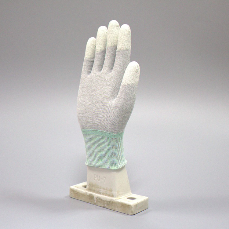 Safety Work Knitted Poly Esd Cotton Glove