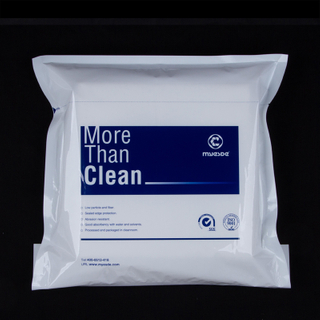 Factory Supply 9x9" Class 100 Polyester Cleanroom Wiper with Good Absorbency