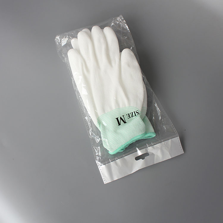 wholesale Nylon Pu Coated Esd Gloves,Palm And Finger Coated Glove