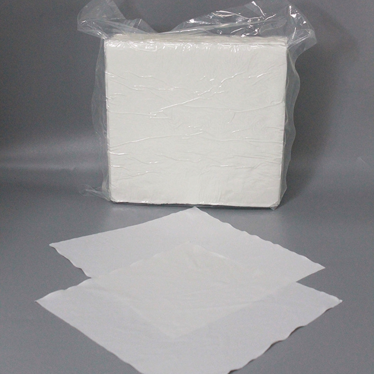Laser Cut and Sealed Cleanroom Nonwoven Heavy Duty Wiper