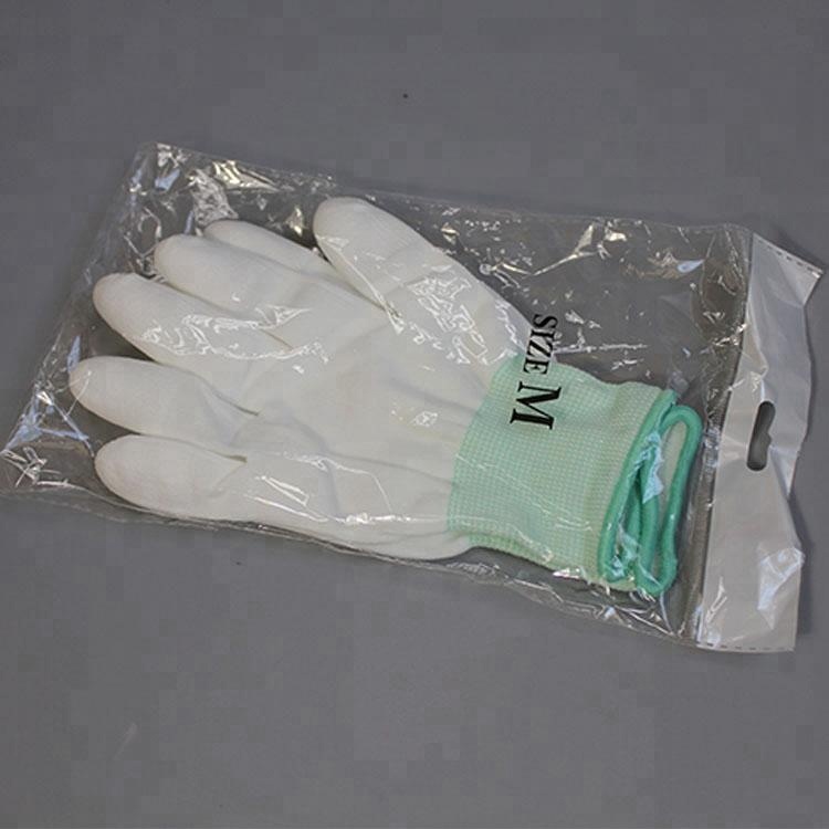 Hot Sale Esd Top Fit Antistatic Glove,Knit Pu Gloves