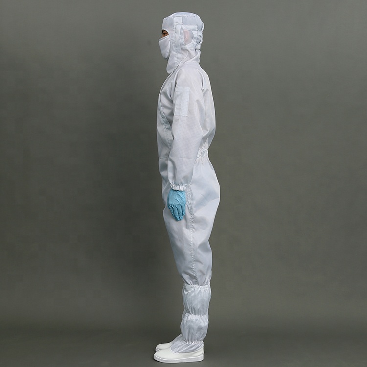 New Design Antistatic Anti-bacteria ESD Cleanroom Clothes Esd Overalls