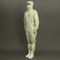 5mm Strip Polyester High Quality ESD Cleanroom Jumpsuit Antistatic Coverall