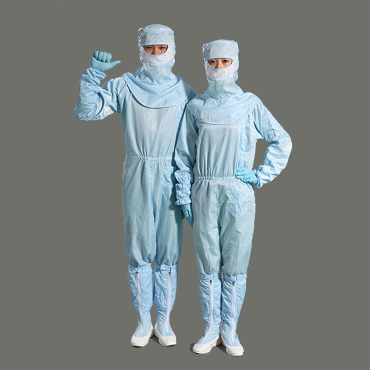 Lint Free ESD Uniform Coverall for Cleanroom