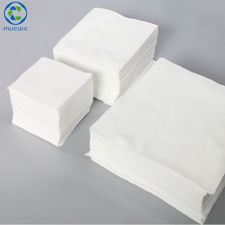 115g lint free 1006LE best clean cleanroom wiper Clean Class 1000 Laser Cutting Lint Free Polyester Cleanroom Wiper
