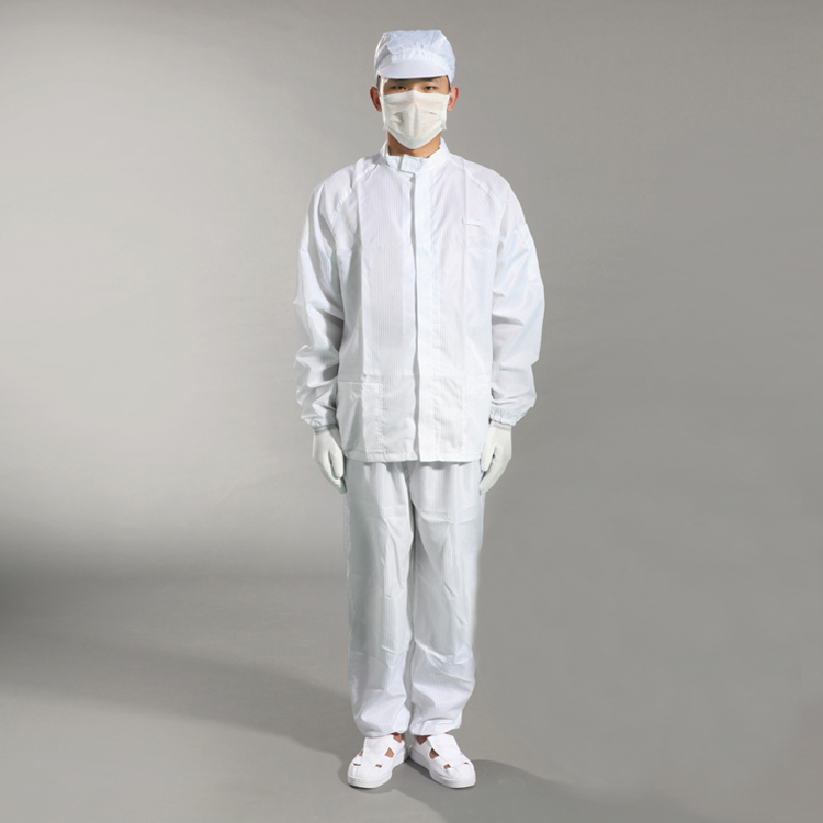 Wholesale Grid Esd Industrial Cleanroom Coverall