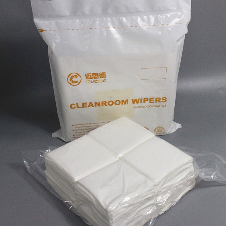 135g 9inch OEM/ODM class100 Industry Polyester clean room wiper made in China