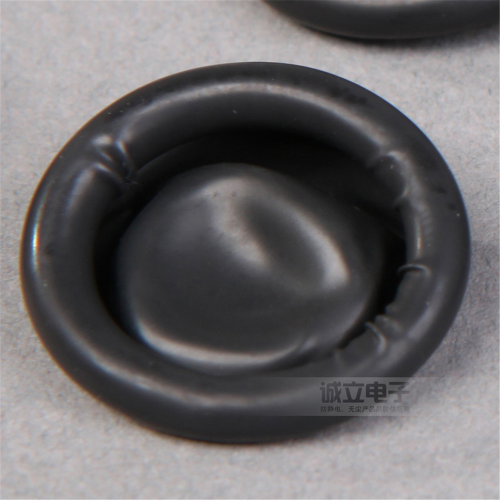 Factory Wholesale 100% Pure Natural Latex Black ESD Antistatic Finger Cots