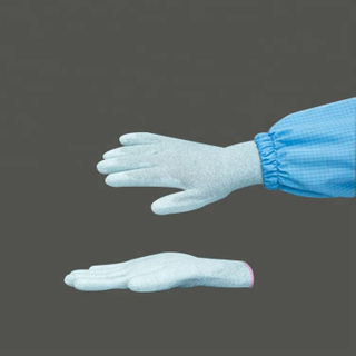 High Quality Non-Disposable Cleanroom Esd Pu Safety Gloves
