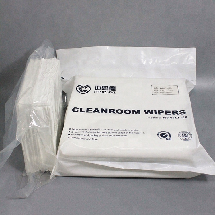 Wholesale Laser Cut Class 1000 Polyester Cleanroom Wiper