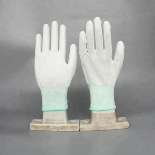 Hot Sale White Pu Work Gloves,Polyurethane Covered Gloves