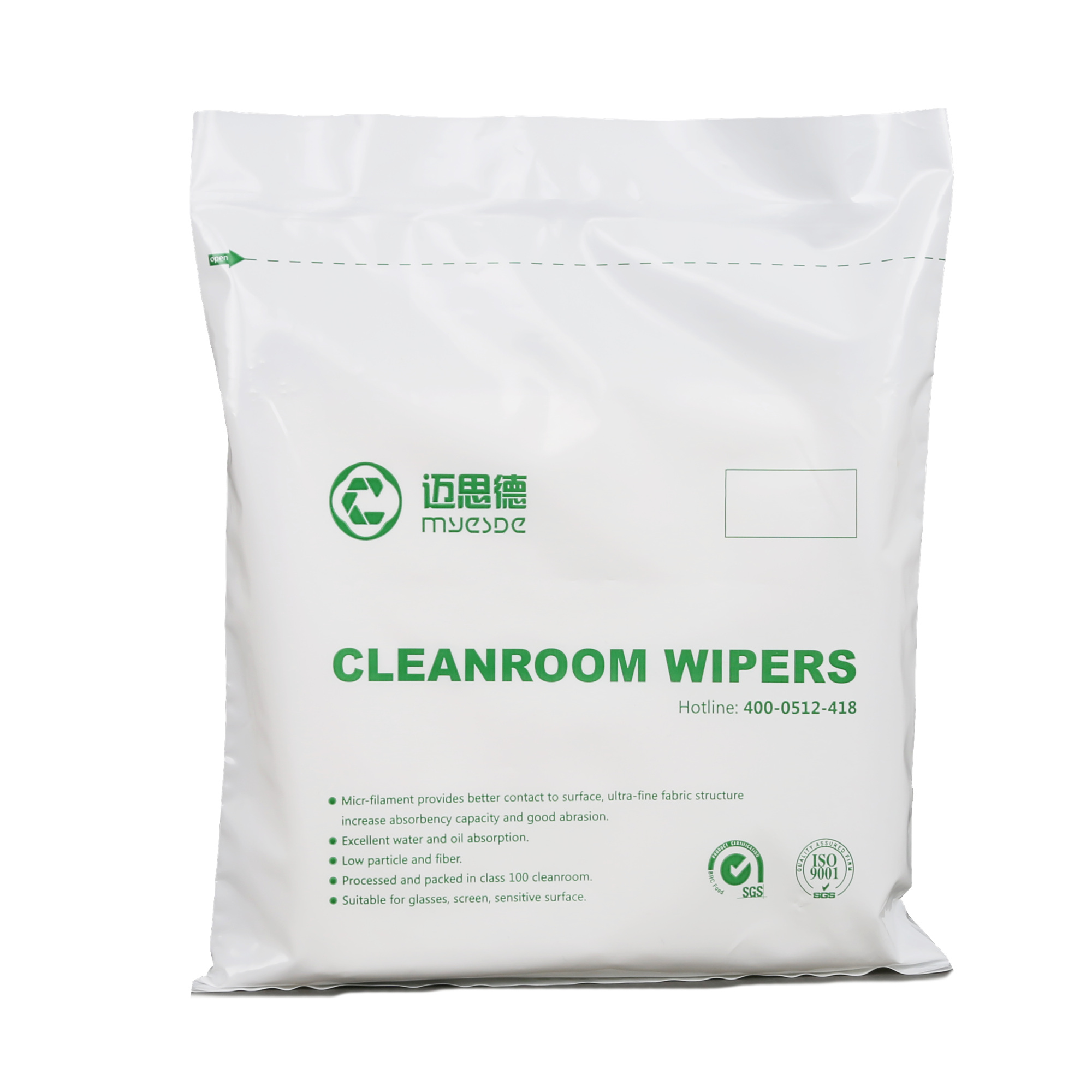 2019 Microfiber Cleanroom Wipe,Nonwoven Wipe,Industrial Wipe