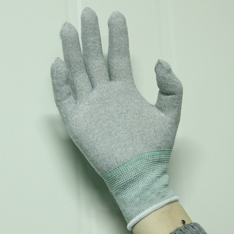High quality knitting sweat absorbing antistatic gloves