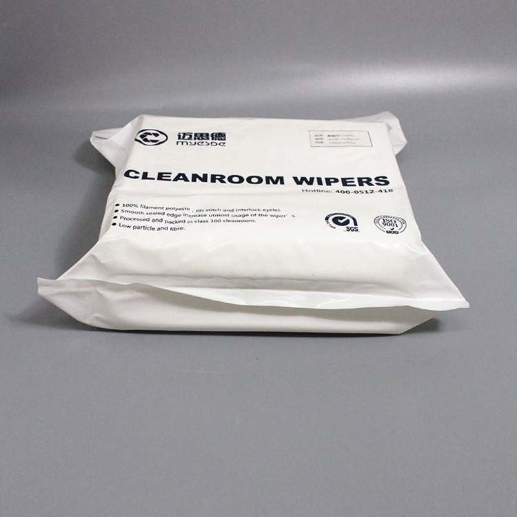 100% Polyester Lint Free Antistatic Cleanroom Wiper