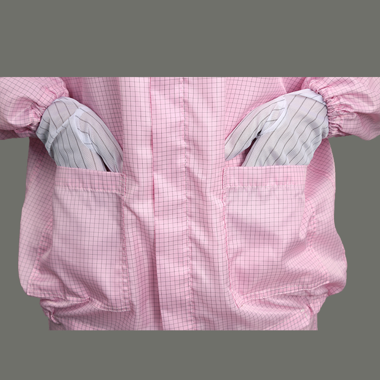 Esd Washable Safety Working Coverall For Cleanroom