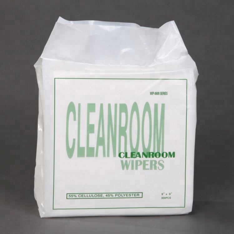 Free Polyester Cloth Cleanroom Wipers For Cleaning