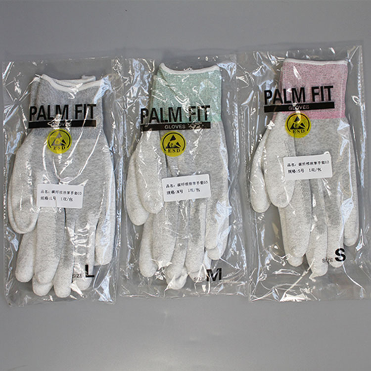 2019 New Design Pu Finger Coated Work Gloves Wholesale Work Gloves Pu Work Gloves