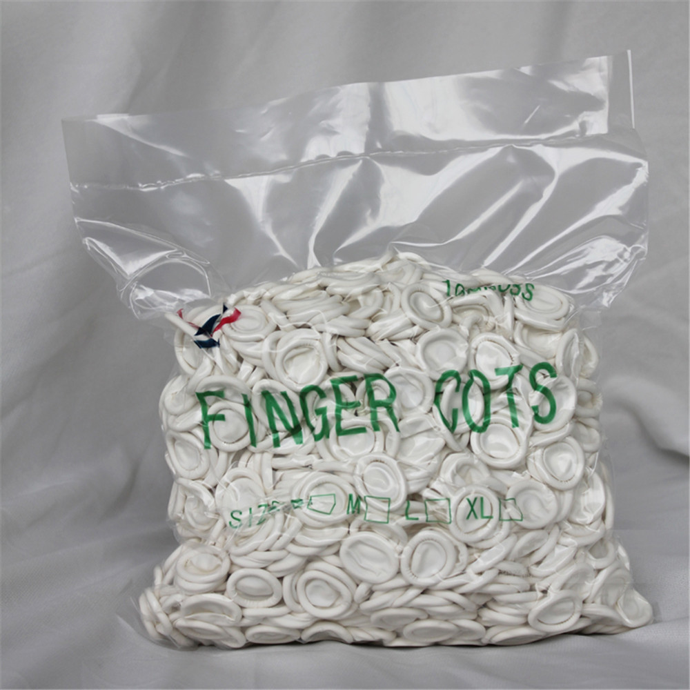 Trade Assurance White Nitrile Finger Cots Wholesaler