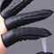 Black Static Dissipative Finger Cots ESD Powder Free Latex Finger Cot