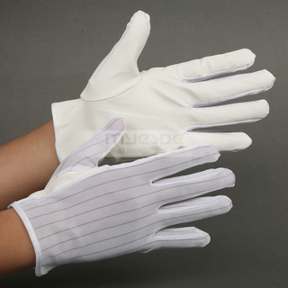 High Quality ESD Palm PU Coated Gloves Cleanroom Antistatic Working Glove