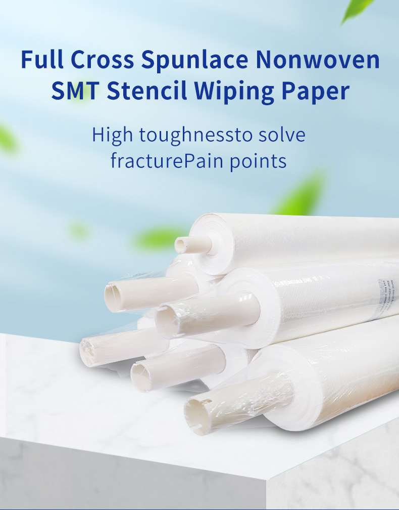 Factory DEK wiper roll SMT Stencil Printer Cleaning Wipes Roll For MPM/DEK Printers